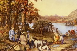 Scènes de chasse, de pêche et de forêt Scènes de chasse, de pêche et de forêt