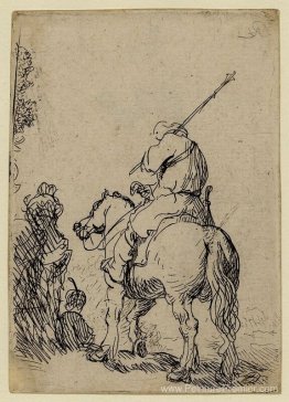 Soldat turban à cheval Soldat turban à cheval