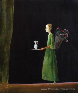 Fille aux fleurs Fille aux fleurs