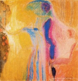 Femme cueillant des fleurs Femme cueillant des fleurs
