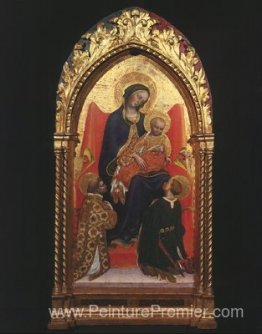 Gentile da Fabriano Madonna and Child, avec Sts. Lawrence Gentile da Fabriano Madonna and Child, avec Sts. Lawrence
