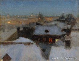 Soirée d'hiver à Söder, Stockholm Soirée d'hiver à Söder, Stockholm