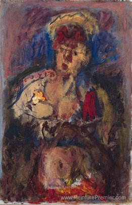 Femme avec des fleurs Femme avec des fleurs