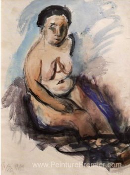 Femme assise nue Femme assise nue