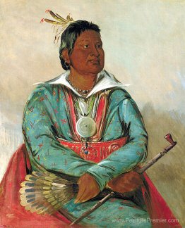 Mó-sho-la-túb-bee, celui qui met et tue, chef de la tribu Mó-sho-la-túb-bee, celui qui met et tue, chef de la tribu