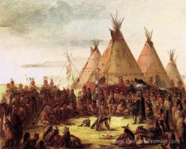 Conseil de guerre de Sioux Conseil de guerre de Sioux