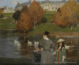 Nursemaid à Kelvingrove Park Nursemaid à Kelvingrove Park