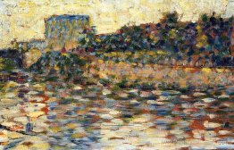 Courbevoie, paysage avec tourelle Courbevoie, paysage avec tourelle