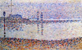 Étude pour `` Le canal des Gravelines, Evening '' Étude pour `` Le canal des Gravelines, Evening ''