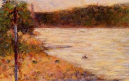Une rive de la rivière (la Seine chez Asnieres) Une rive de la rivière (la Seine chez Asnieres)