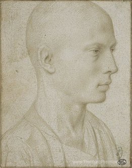 Étude d'un buste de Boy Young avec une tête rasée Étude d'un buste de Boy Young avec une tête rasée