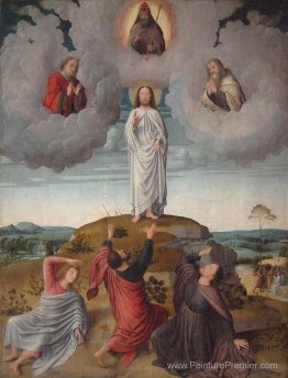 La transfiguration du Christ (panneau central) La transfiguration du Christ (panneau central)