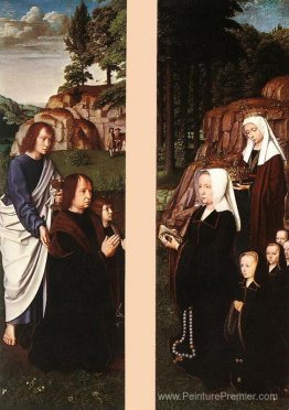 Triptych of Jean des Tromppes (panneaux latéraux) Triptych of Jean des Tromppes (panneaux latéraux)