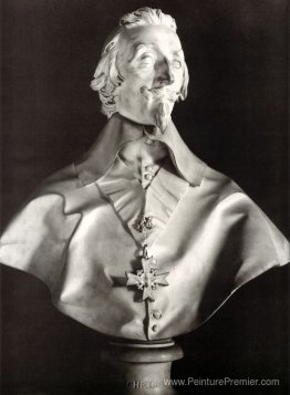 Portrait Buste du cardinal Richelieu Portrait Buste du cardinal Richelieu