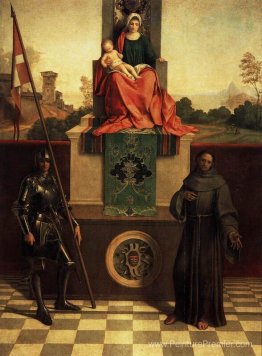 Madonna et enfant avec Saints Liberal et Francis (la Castelfranc Madonna et enfant avec Saints Liberal et Francis (la Castelfranc