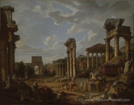 Un capriccio du forum romain Un capriccio du forum romain