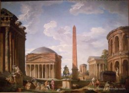 Roman Capriccio: Le Panthéon et autres monuments Roman Capriccio: Le Panthéon et autres monuments