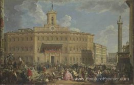 La loterie à Palazzo Montecitorio La loterie à Palazzo Montecitorio