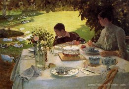 Petit déjeuner dans le jardin Petit déjeuner dans le jardin