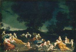 Cupids désarmant les nymphes endormies Cupids désarmant les nymphes endormies