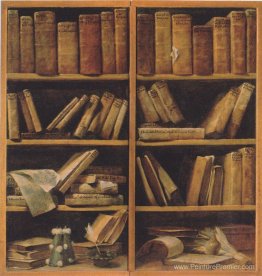 Livre étagère avec des écrits de musique Livre étagère avec des écrits de musique