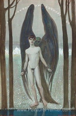 Jeune homme avec la mort Jeune homme avec la mort