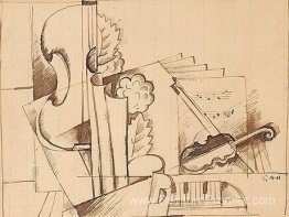 Composition avec des instruments de musique Composition avec des instruments de musique