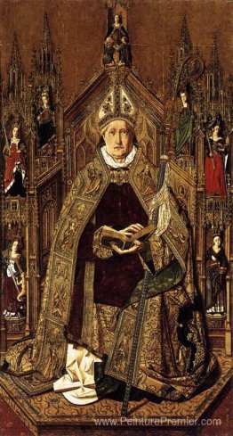 Saint Dominique est intronisé dans la gloire Saint Dominique est intronisé dans la gloire