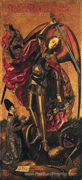 Saint Michael triomphe le diable Saint Michael triomphe le diable