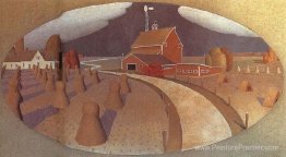 Vue de la ferme Vue de la ferme