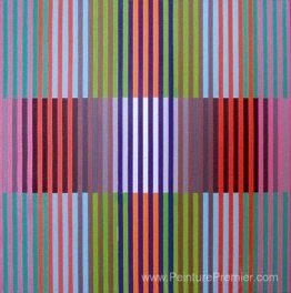 Chromographie x6: Graphie chromatique sur carrés Chromographie x6: Graphie chromatique sur carrés