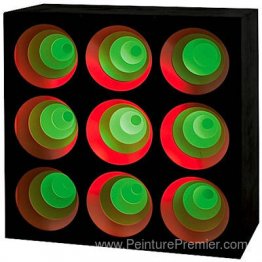 Espaces Chromatiques, 9 Cercles, io Espaces Chromatiques, 9 Cercles, io