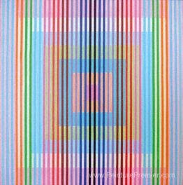 Chromographie X4: Graphie chromatique sur carrés Chromographie X4: Graphie chromatique sur carrés