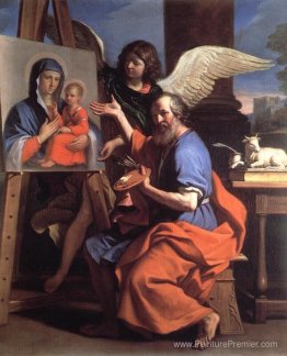St Luke affichant une peinture de la Vierge St Luke affichant une peinture de la Vierge