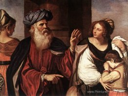 Abraham jetant Hagar et Ishmael Abraham jetant Hagar et Ishmael