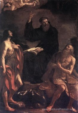 St Augustine, St John the Baptist et St Paul l'ermite St Augustine, St John the Baptist et St Paul l'ermite