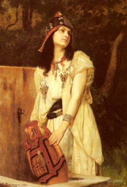 Une femme avec une urne Une femme avec une urne