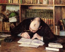 Portrait d'un homme écrivant dans son étude Portrait d'un homme écrivant dans son étude