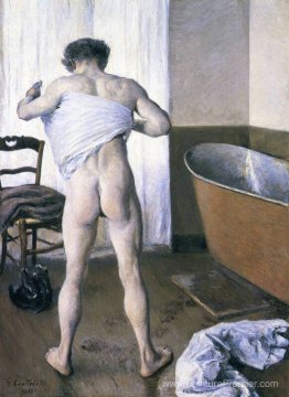 Homme à son bain Homme à son bain