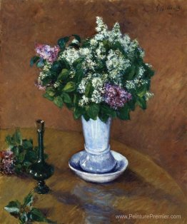 Nature morte avec un vase de lilas Nature morte avec un vase de lilas