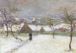 Chemin dans la neige Chemin dans la neige