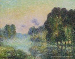 Par l'effet de brouillard de la rivière Eure Par l'effet de brouillard de la rivière Eure