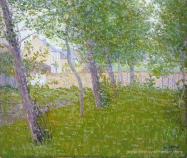 Jardin par la maison Jardin par la maison