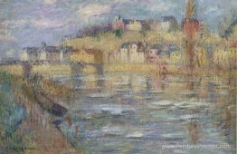 Glace sur la rivière Oise Glace sur la rivière Oise