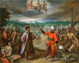 Allégorie sur la déclaration de guerre devant Constantinople Allégorie sur la déclaration de guerre devant Constantinople
