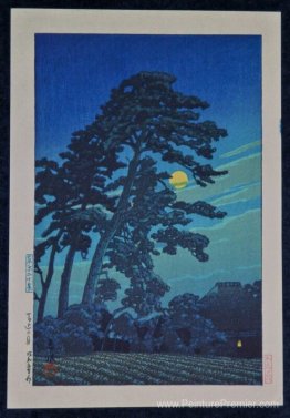 Pleine lune à Magome Pleine lune à Magome