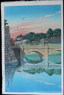 Matin au pont Nijubashi Matin au pont Nijubashi