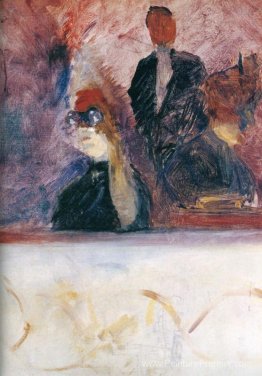 La boîte de théâtre avec le masque doré La boîte de théâtre avec le masque doré