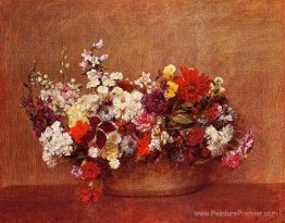 Fleurs dans un bol Fleurs dans un bol