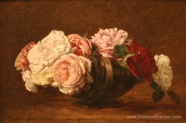 Roses dans un bol Roses dans un bol
